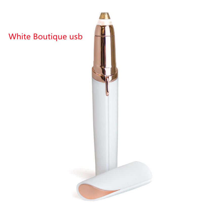 Touklers BrowPro™ Electric Eyebrow Trimmer | Painless Precision Hair Remover for Women
